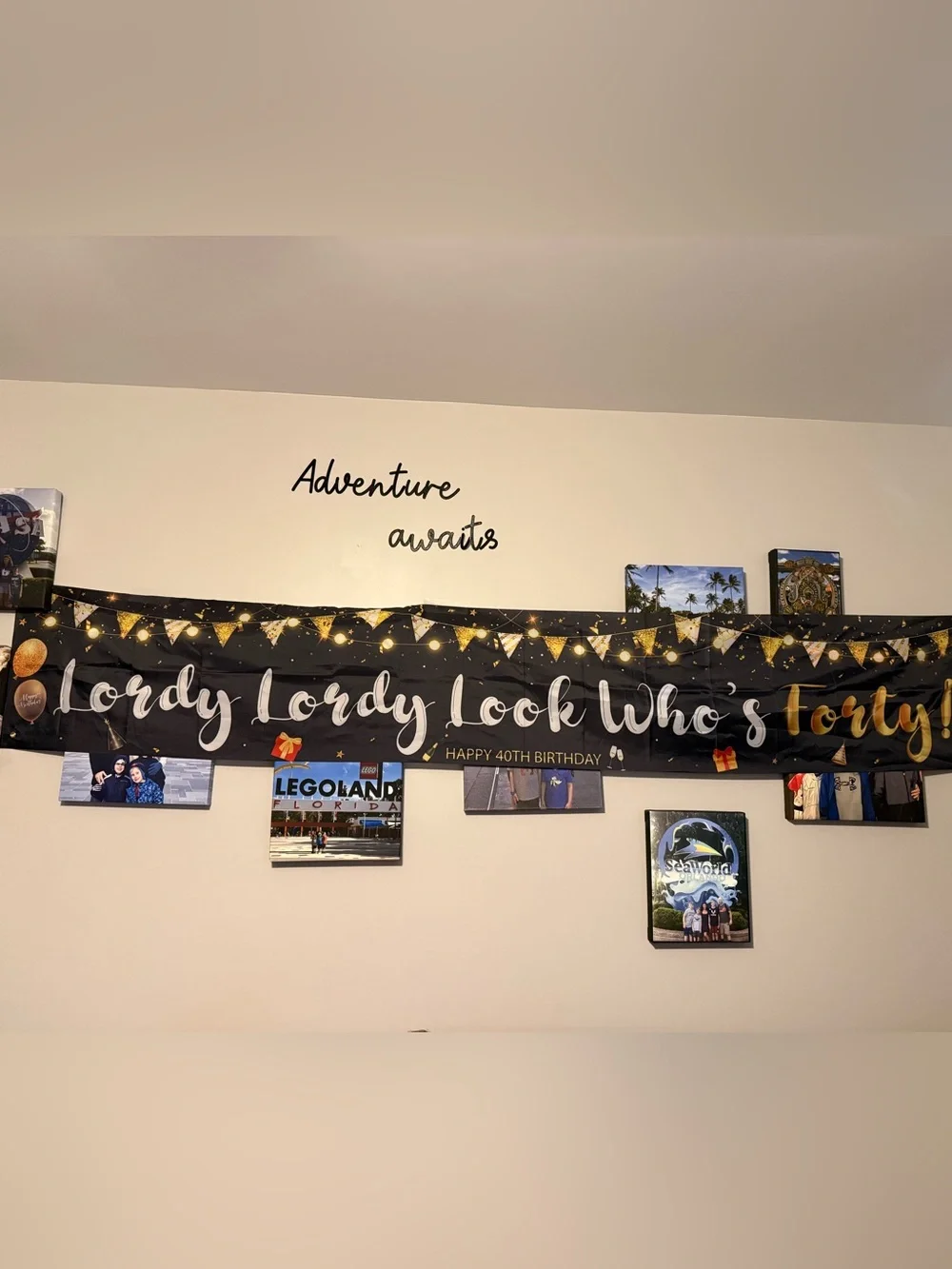 40th birthday decorations